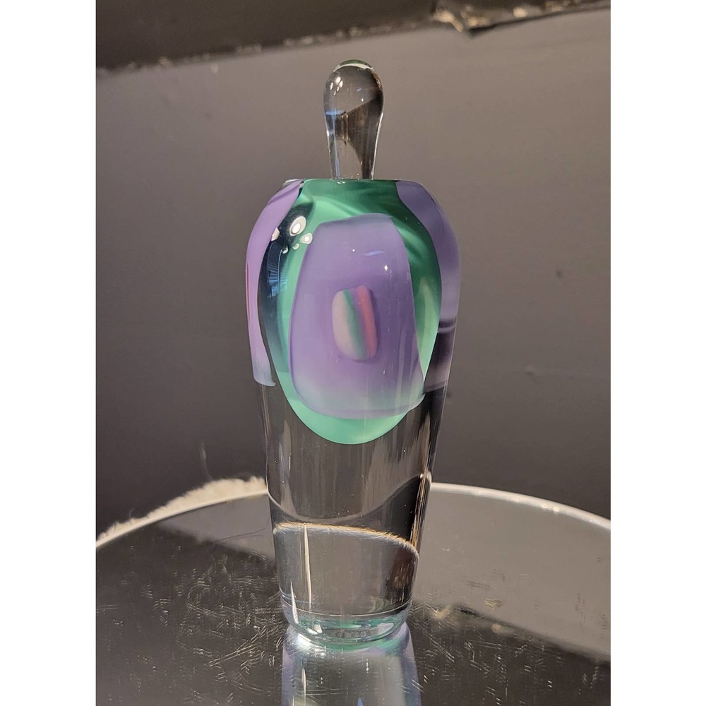 Vintage Signed Perfume Bottle - Mark Hasting 1985